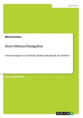 bokomslag Hurri-Mittani-Hanigalbat