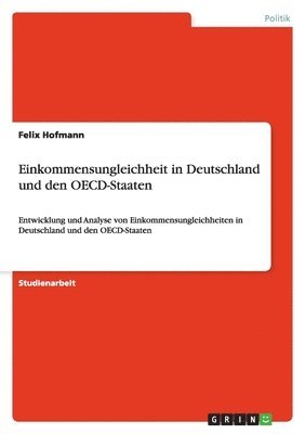 bokomslag Einkommensungleichheit in Deutschland und den OECD-Staaten