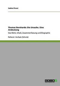bokomslag Thomas Bernhards