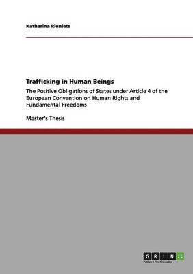 bokomslag Trafficking in Human Beings