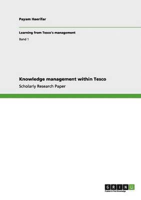 Knowledge management within Tesco 1