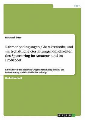 Michael Beer - Rahmenbedingungen, Charakteristika und wirtschaftliche Gestaltungsmöglichkeiten des Sponsoring im Amateur- und im Profisport, Häftad