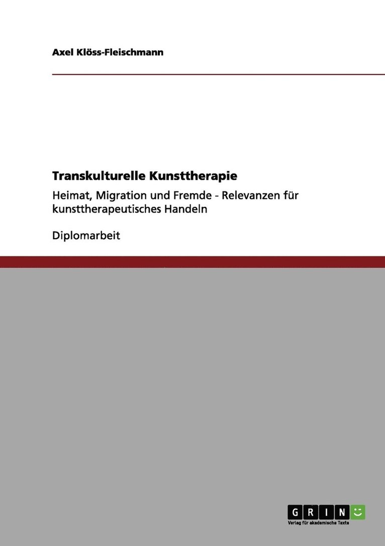 Transkulturelle Kunsttherapie 1