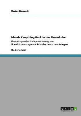 Islands Kaupthing Bank in der Finanzkrise 1