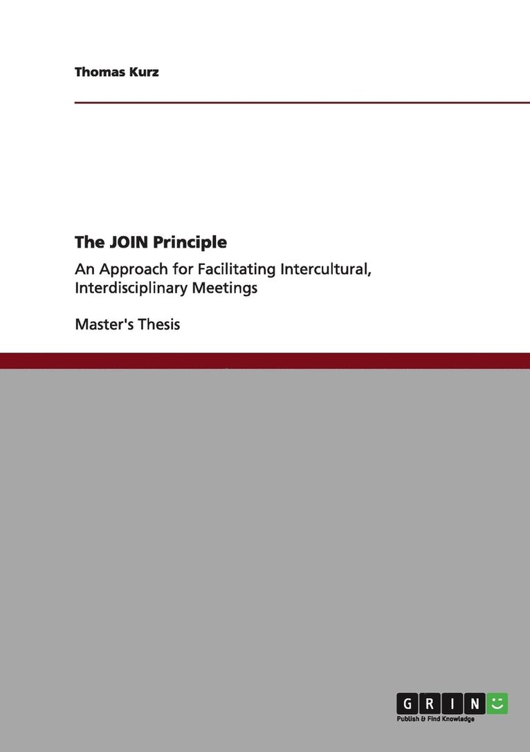 The JOIN Principle 1