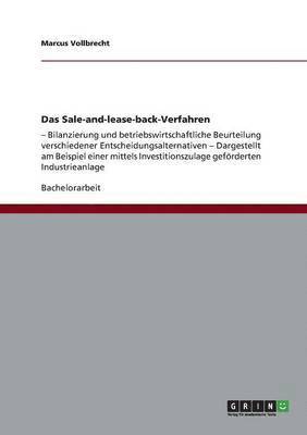 Marcus Vollbrecht - Sale-and-lease-back-Verfahren, Häftad