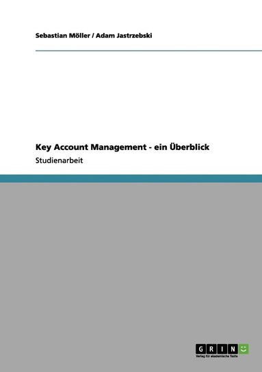 bokomslag Key Account Management - ein berblick