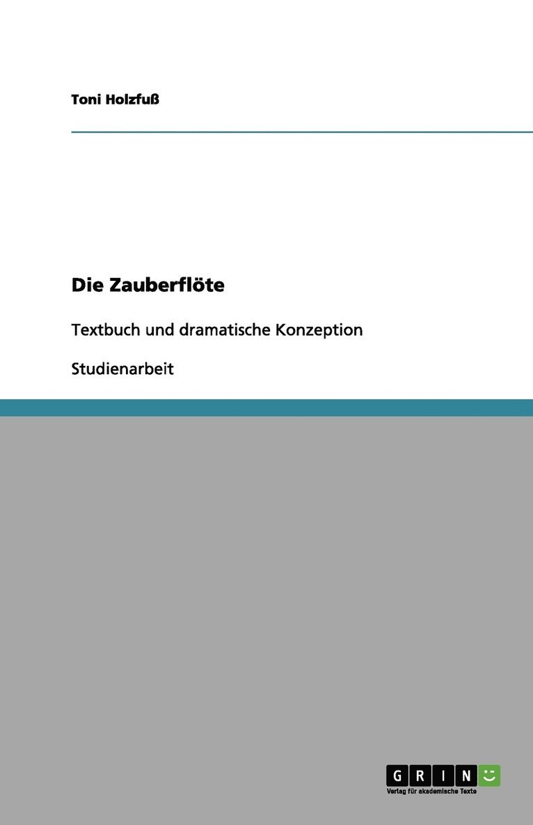 Die Zauberfloete 1