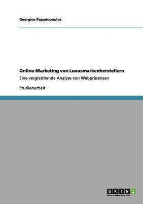 bokomslag Online-Marketing von Luxusmarkenherstellern