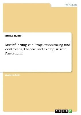 bokomslag Durchfhrung von Projektmonitoring und -controlling