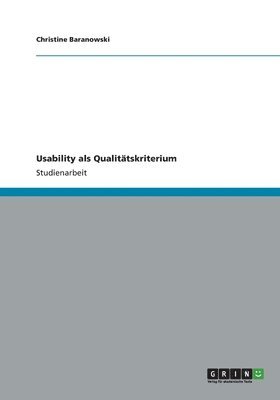 Usability als Qualittskriterium 1