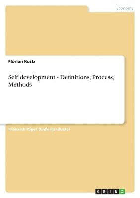 bokomslag Self development - Definitions, Process, Methods