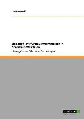 bokomslag Einbaupflicht für Rauchwarnmelder in Nordrhein-Westfalen