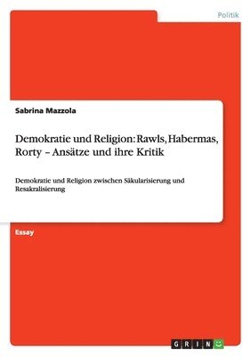 bokomslag Demokratie und Religion