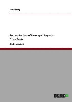 bokomslag Success Factors of Leveraged Buyouts