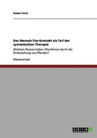 bokomslag Der Mensch-Tier-Kontakt als Teil der systemischen Therapie