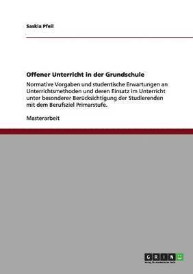 bokomslag Offener Unterricht in der Grundschule