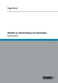 bokomslag Modelle zur Beschreibung von Ontologien