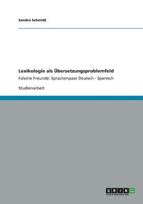 bokomslag Lexikologie als bersetzungsproblemfeld