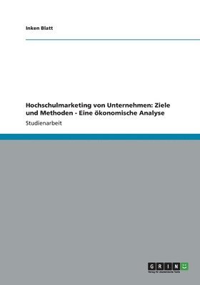 Hochschulmarketing von Unternehmen 1