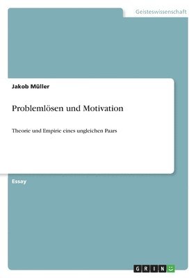 bokomslag Problemlösen und Motivation