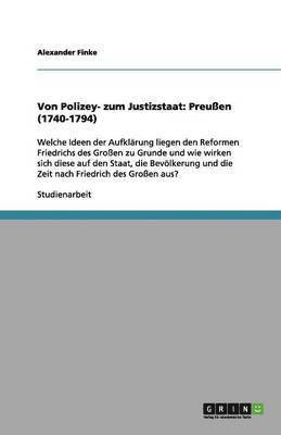 Von Polizey- Zum Justizstaat 1