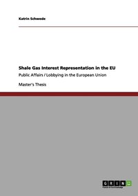 bokomslag Shale Gas Interest Representation in the EU