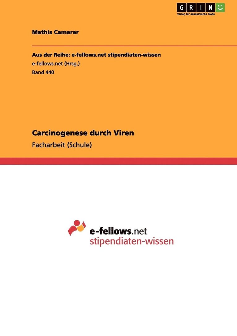 Carcinogenese durch Viren 1