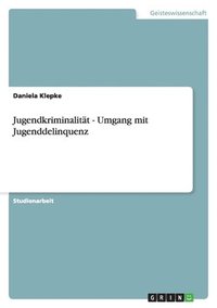 bokomslag Jugendkriminalität - Umgang mit Jugenddelinquenz