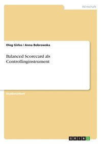 bokomslag Balanced Scorecard als Controllinginstrument