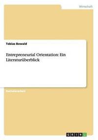 bokomslag Entrepreneurial Orientation