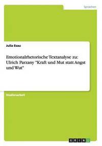 bokomslag Emotionalrhetorische Textanalyse zu