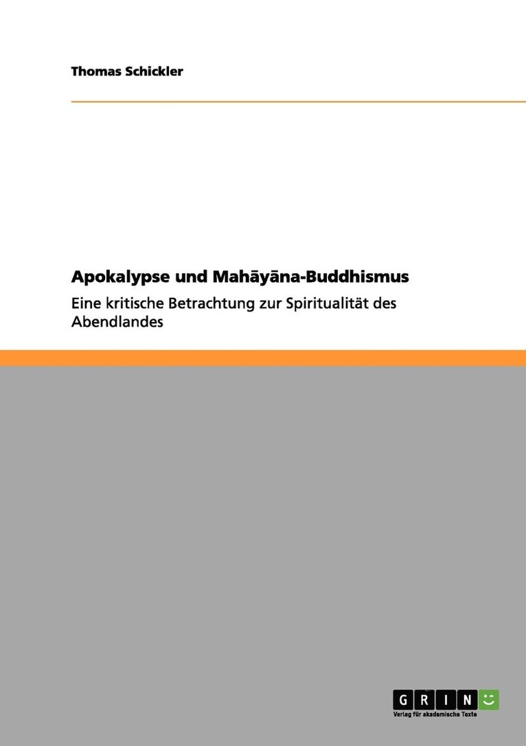 Apokalypse und Mahayana-Buddhismus 1