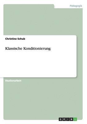 bokomslag Klassische Konditionierung