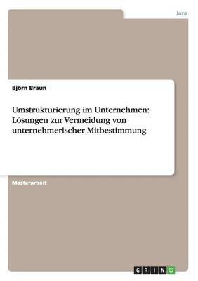 bokomslag Umstrukturierung im Unternehmen