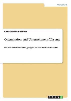 bokomslag Organisation und Unternehmensfhrung