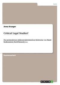 bokomslag Critical Legal Studies?