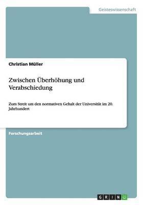 bokomslag Zwischen Überhöhung und Verabschiedung