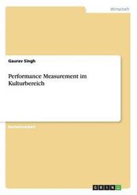 bokomslag Performance Measurement im Kulturbereich