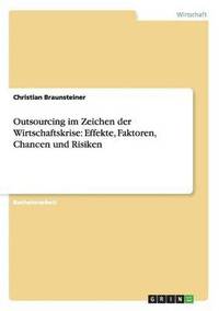 bokomslag Outsourcing im Zeichen der Wirtschaftskrise