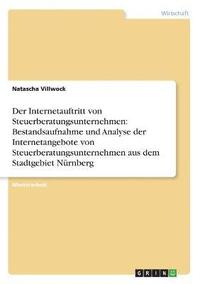 bokomslag Der Internetauftritt von Steuerberatungsunternehmen