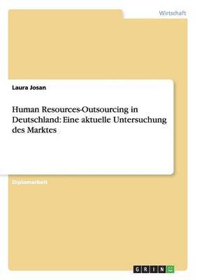 bokomslag Human Resources-Outsourcing in Deutschland