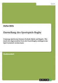 bokomslag Darstellung des Sportspiels Rugby