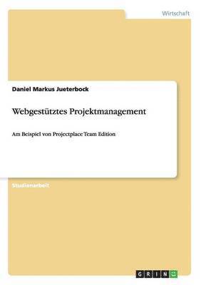 bokomslag Webgestutztes Projektmanagement