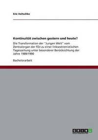 bokomslag Kontinuität zwischen gestern und heute?