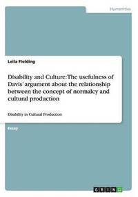 bokomslag Disability and Culture
