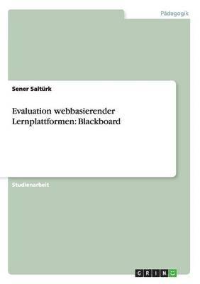 Evaluation webbasierender Lernplattformen 1