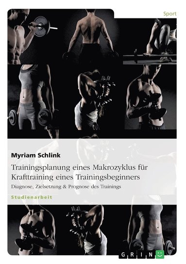 bokomslag Trainingsplanung eines Makrozyklus fr Krafttraining eines Trainingsbeginners