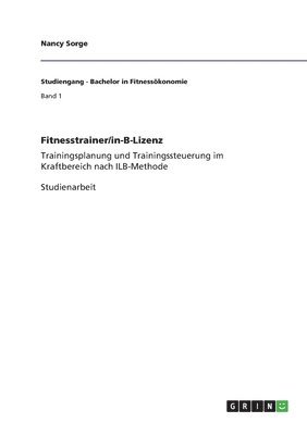 Fitnesstrainer/in-B-Lizenz 1