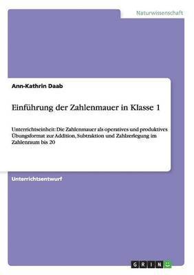 Einführung der Zahlenmauer in Klasse 1